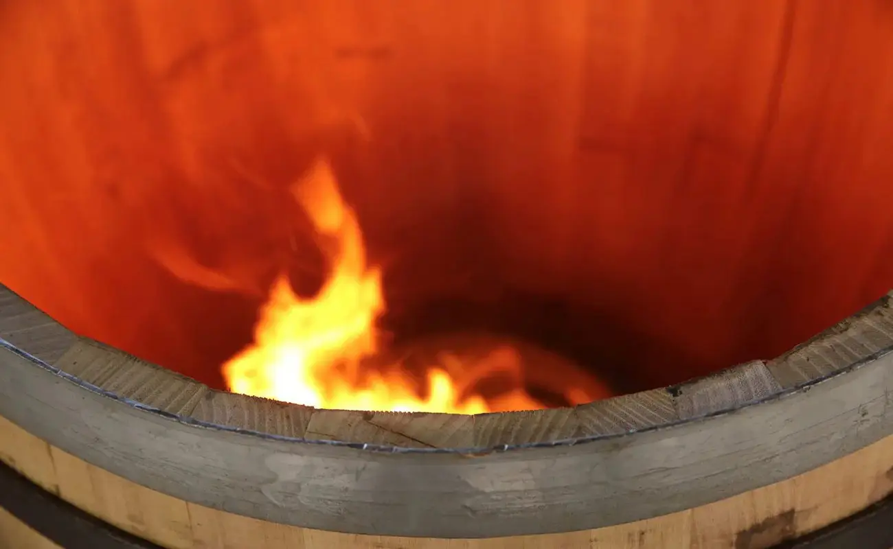 inside a barrel